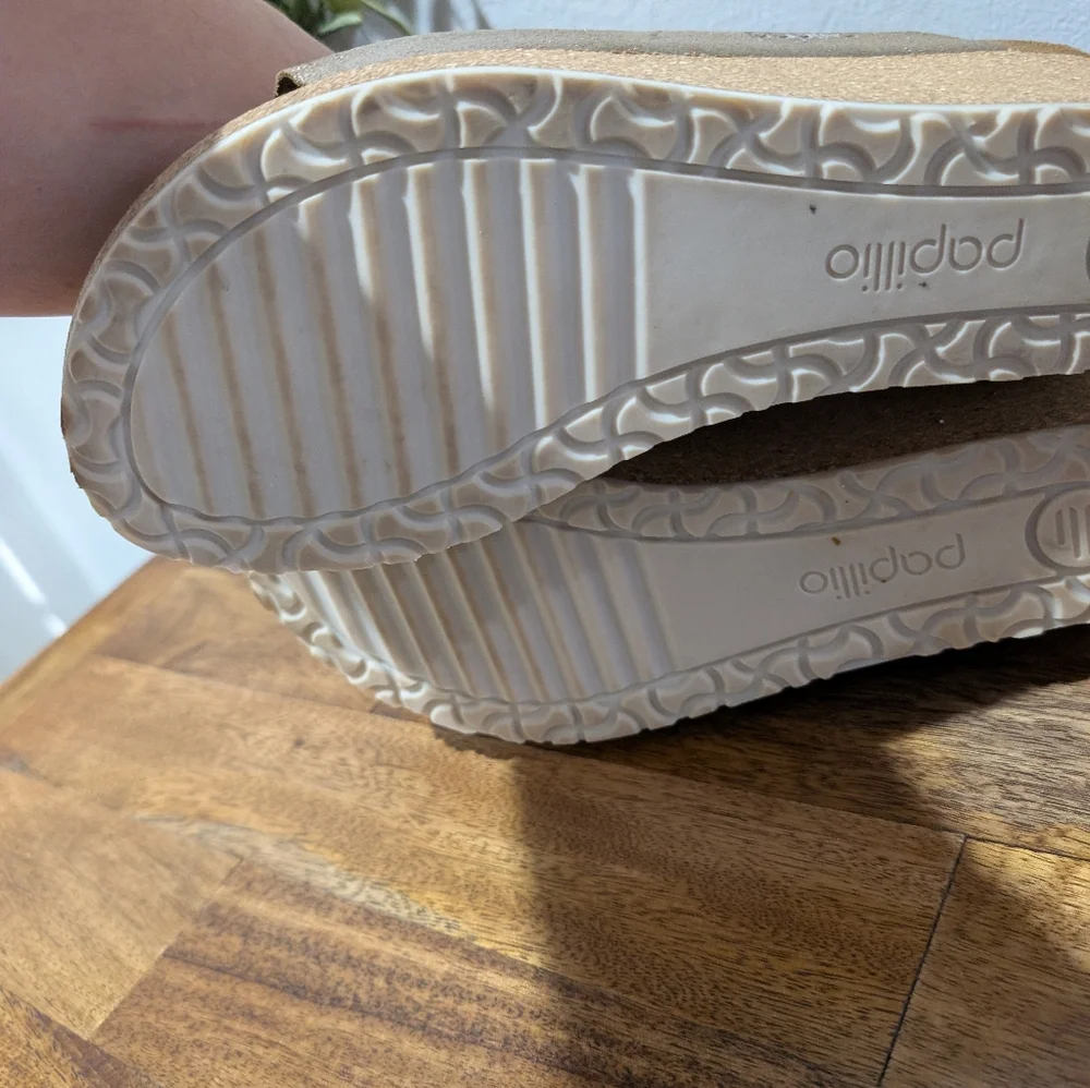 Birkenstock Women's Wedges Glenda Pecan Nb  women's size‎ 42